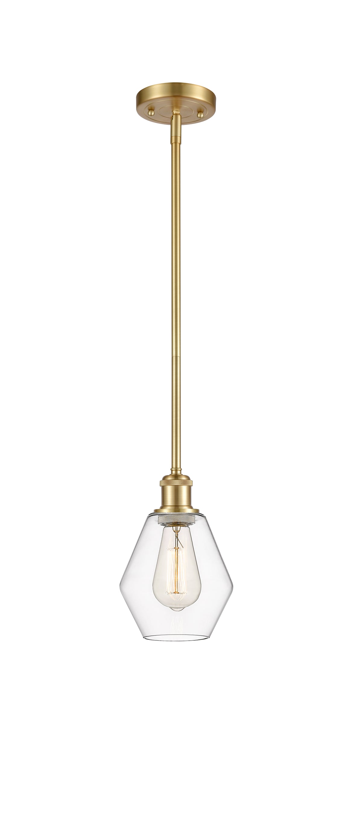 Ballston Mini Pendant Antique Brass Finish