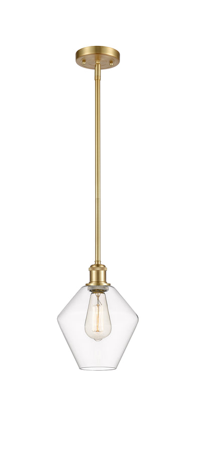 Ballston Mini Pendant Antique Brass 8 Inch