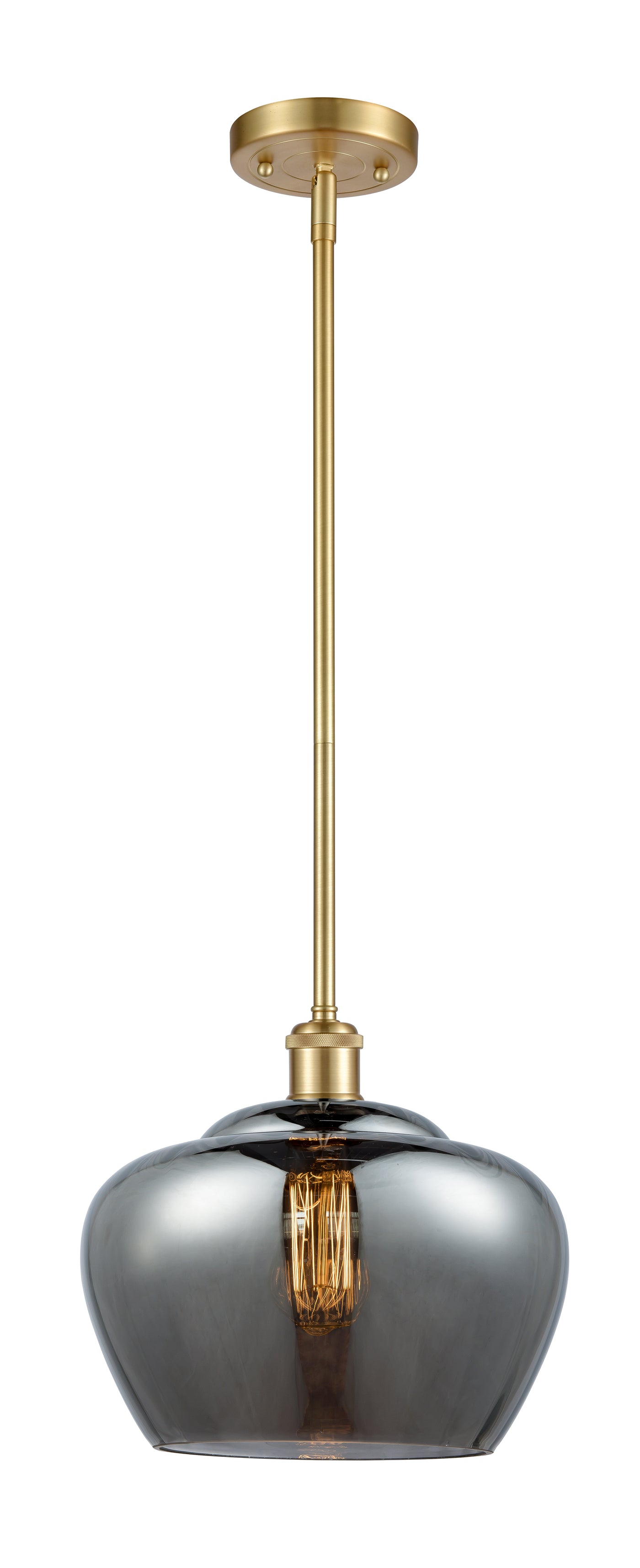 Ballston Mini Pendant Cast Brass 11 Inch