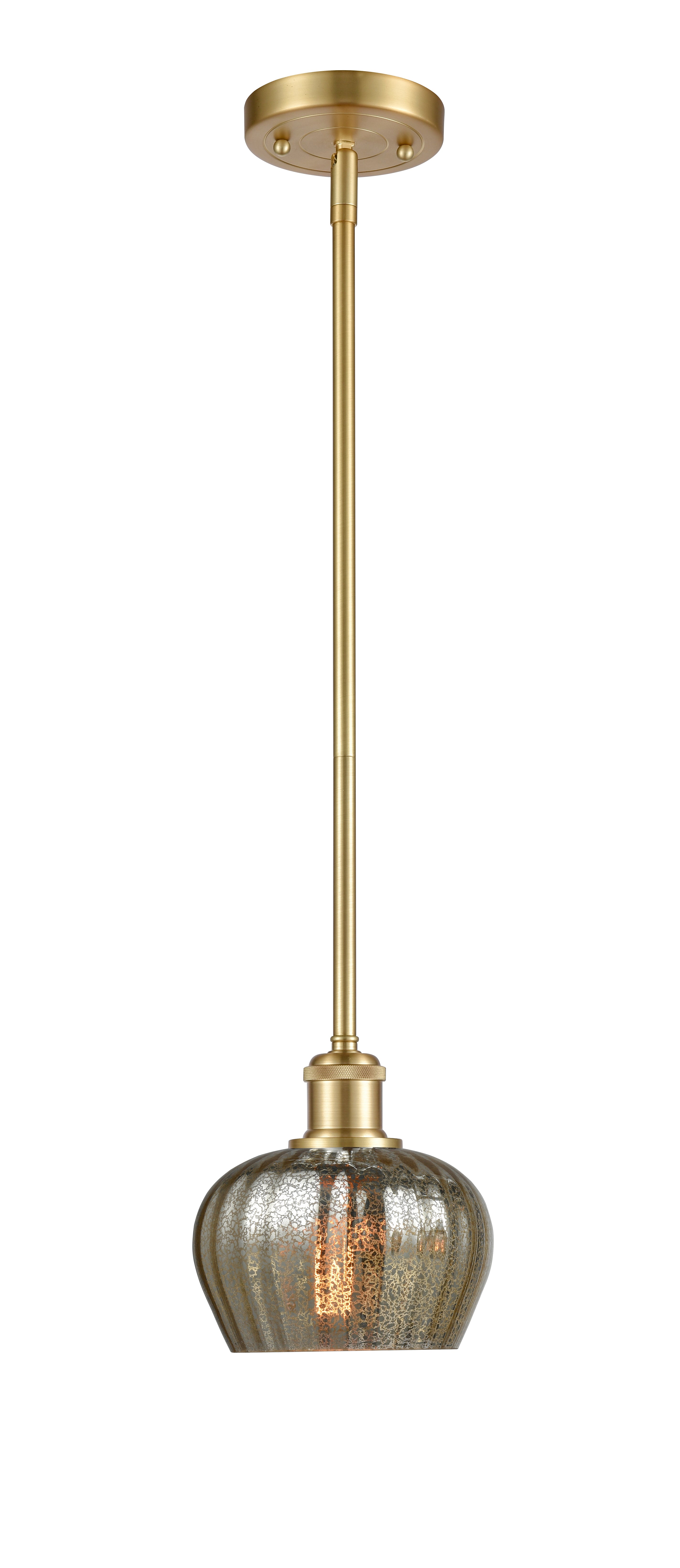 Ballston Mini Pendant Antique Brass Finish
