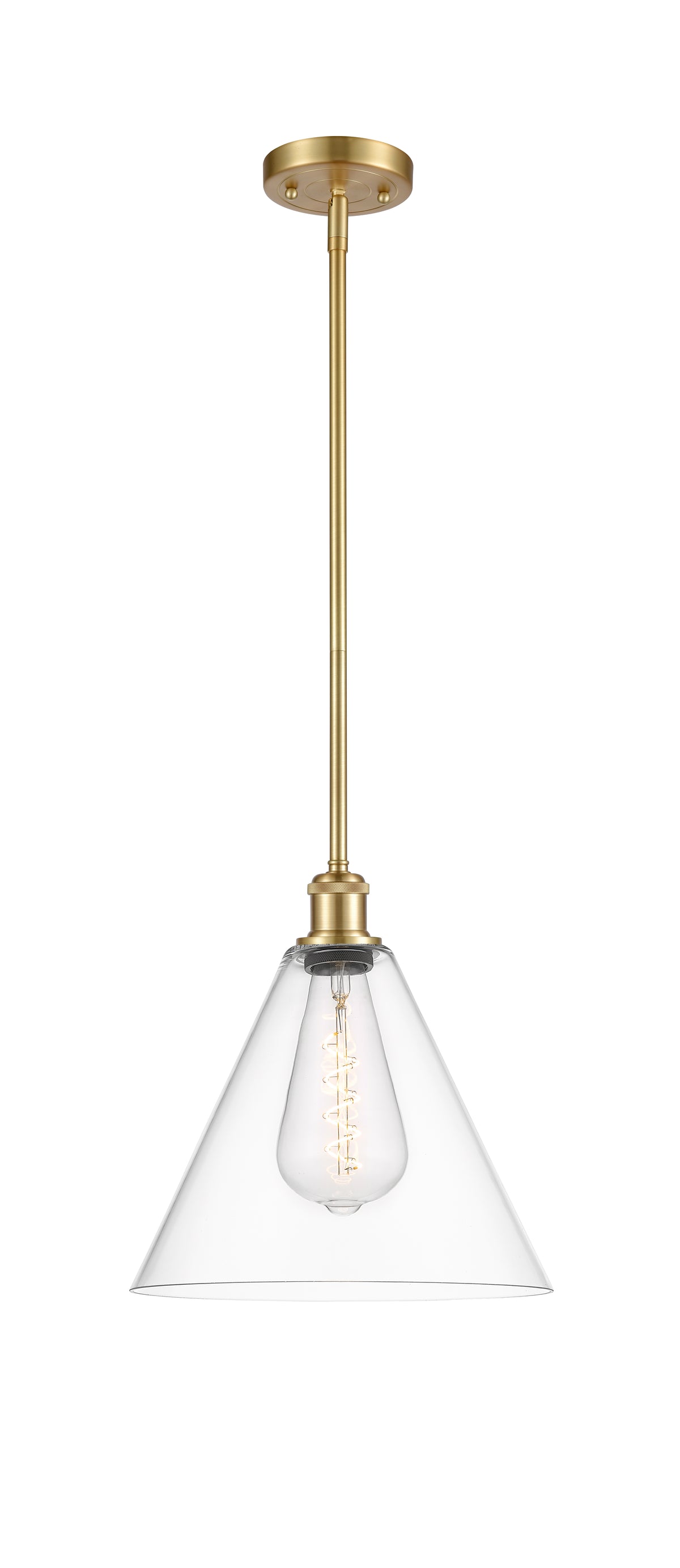 Ballston Mini Pendant Antique Brass Finish
