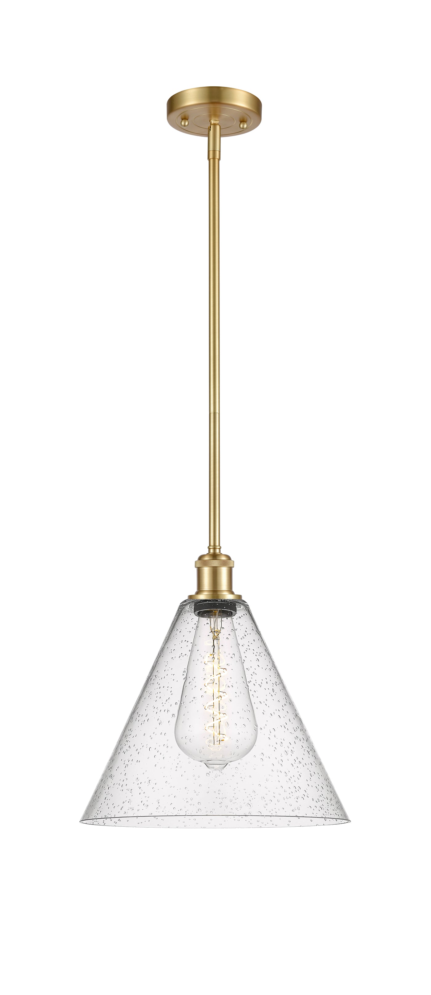 Ballston Mini Pendant Antique Brass Finish