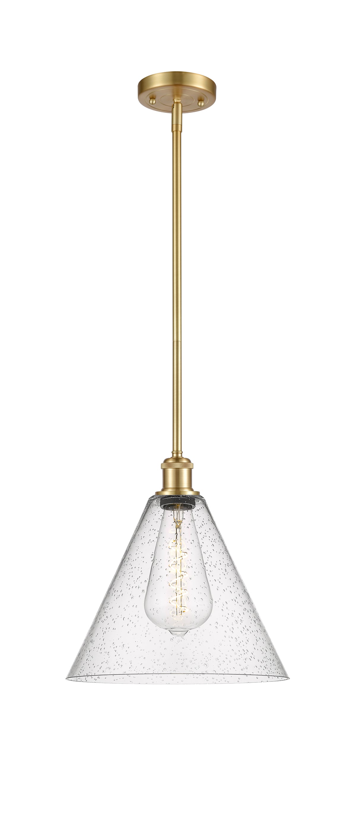 Ballston Mini Pendant Antique Brass Finish