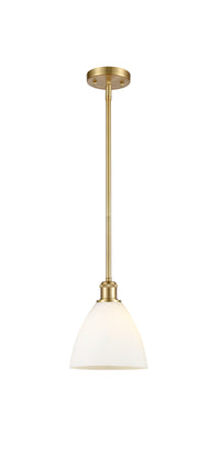 Ballston Mini Pendant Antique Brass Finish