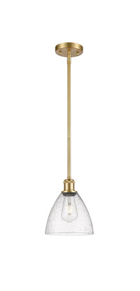 Ballston Mini Pendant Antique Brass Finish
