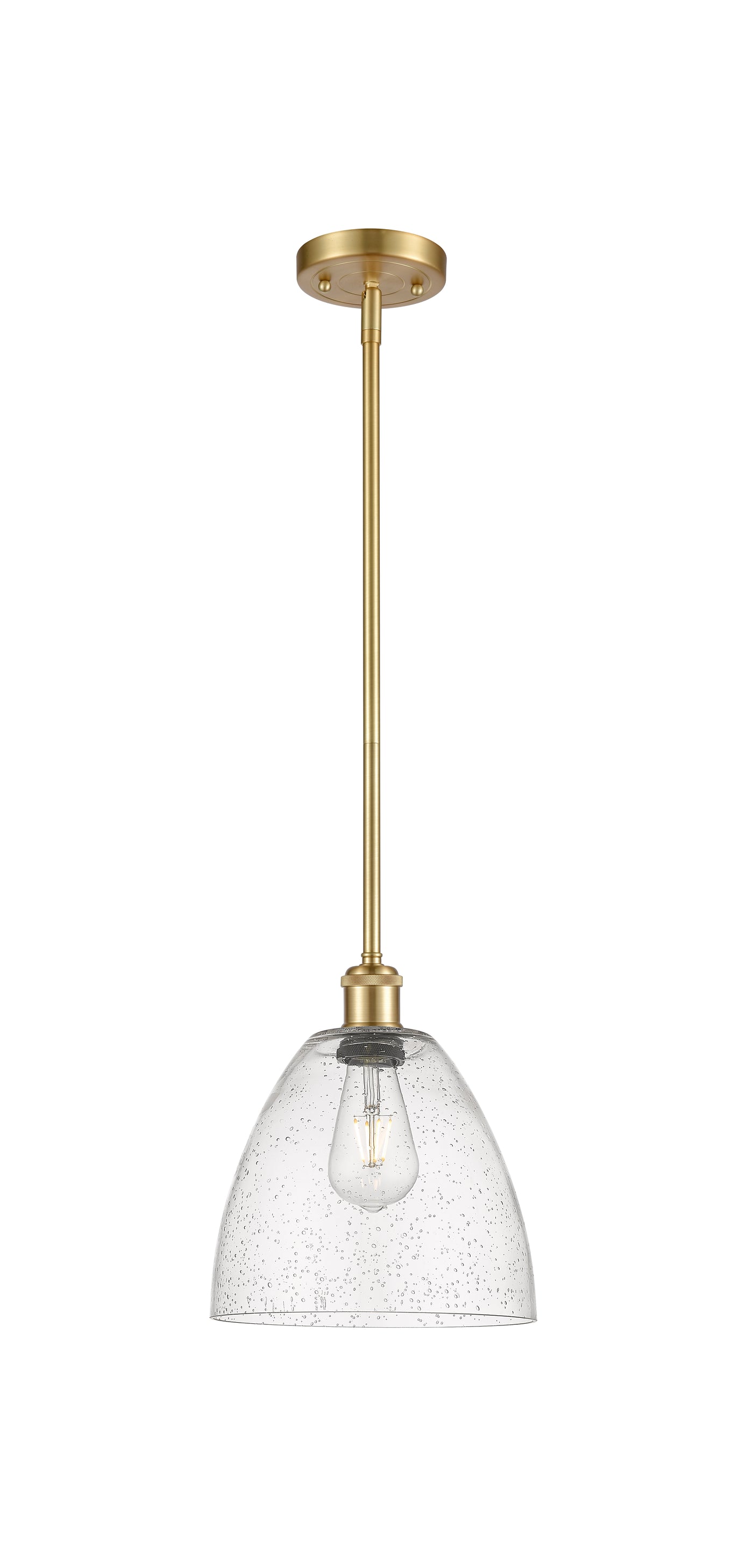 Ballston Mini Pendant Antique Brass Finish