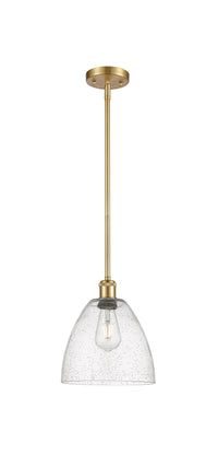 Ballston Mini Pendant Antique Brass Finish