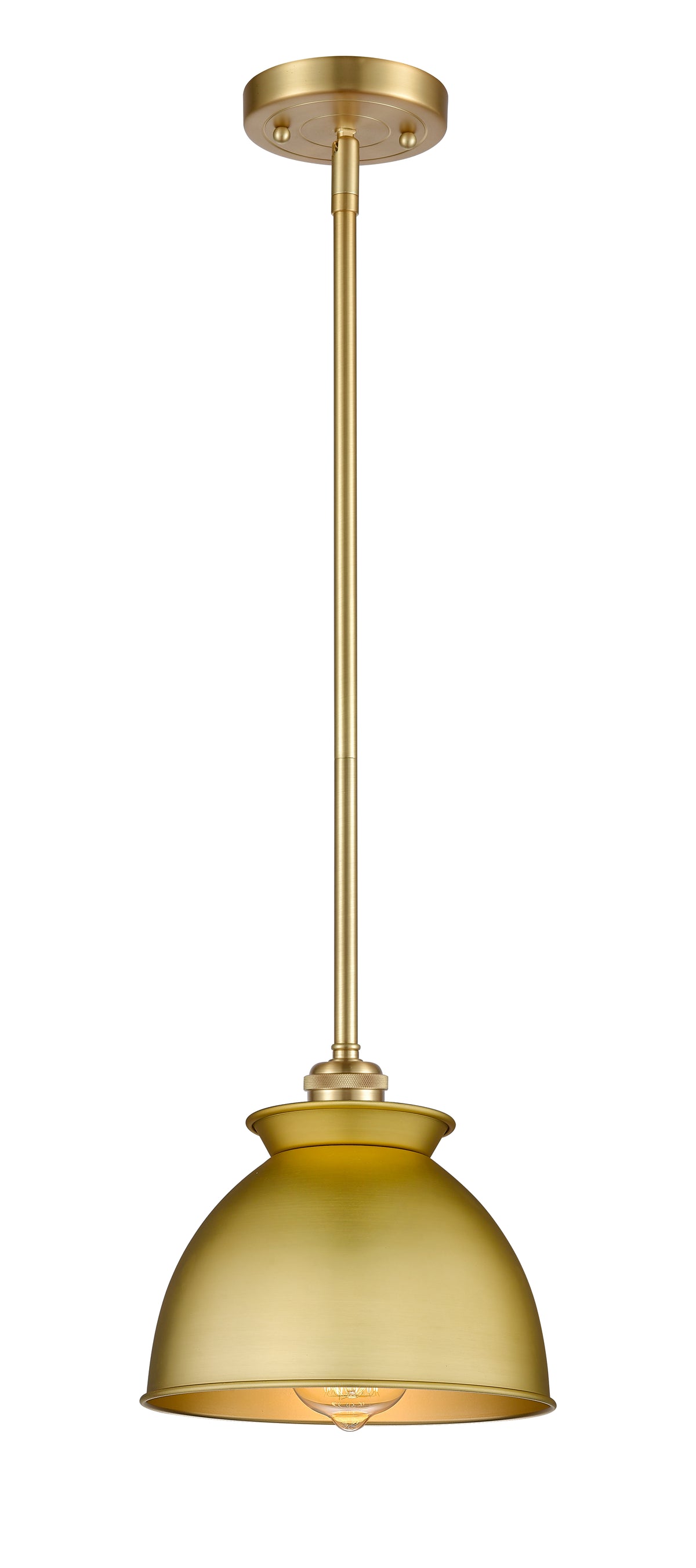 Ballston Mini Pendant Antique Brass 8.25