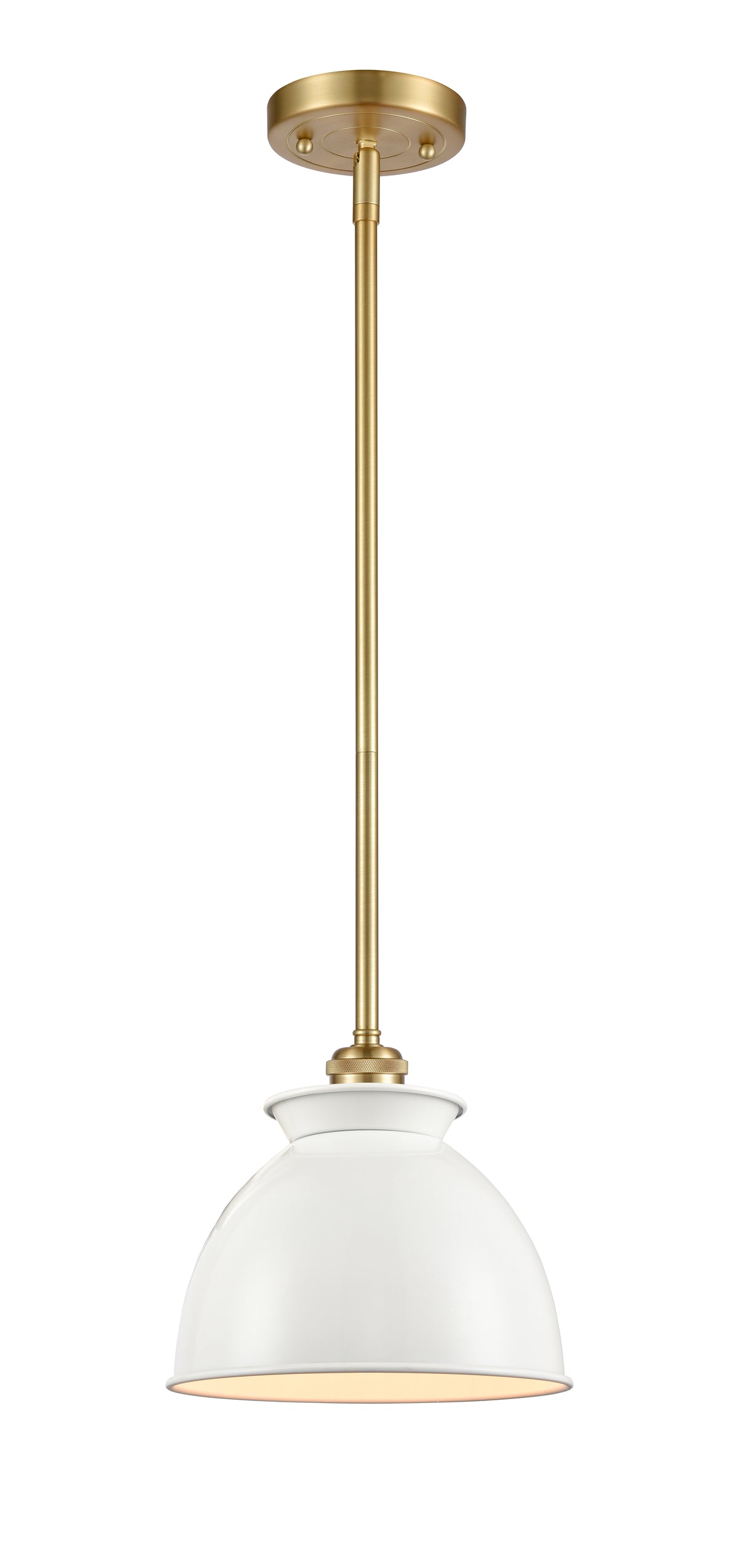 Ballston Mini Pendant Antique Brass Finish