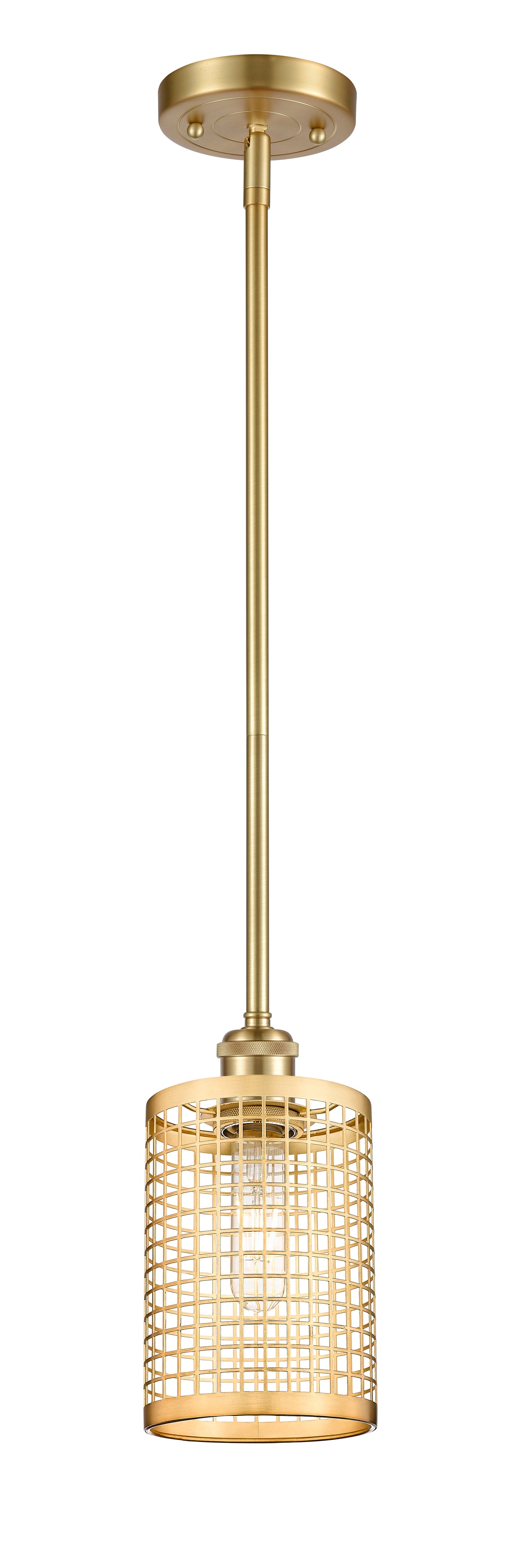 Ballston Mini Pendant Antique Brass Finish