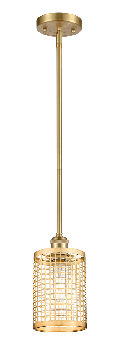 Ballston Mini Pendant Antique Brass Finish