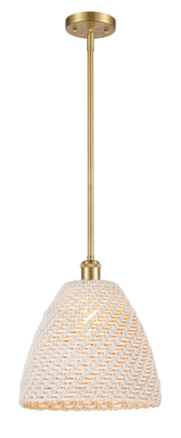 Ballston Mini Pendant Antique Brass Dimmable