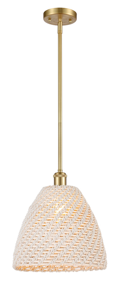 Ballston Mini Pendant Antique Brass Dimmable