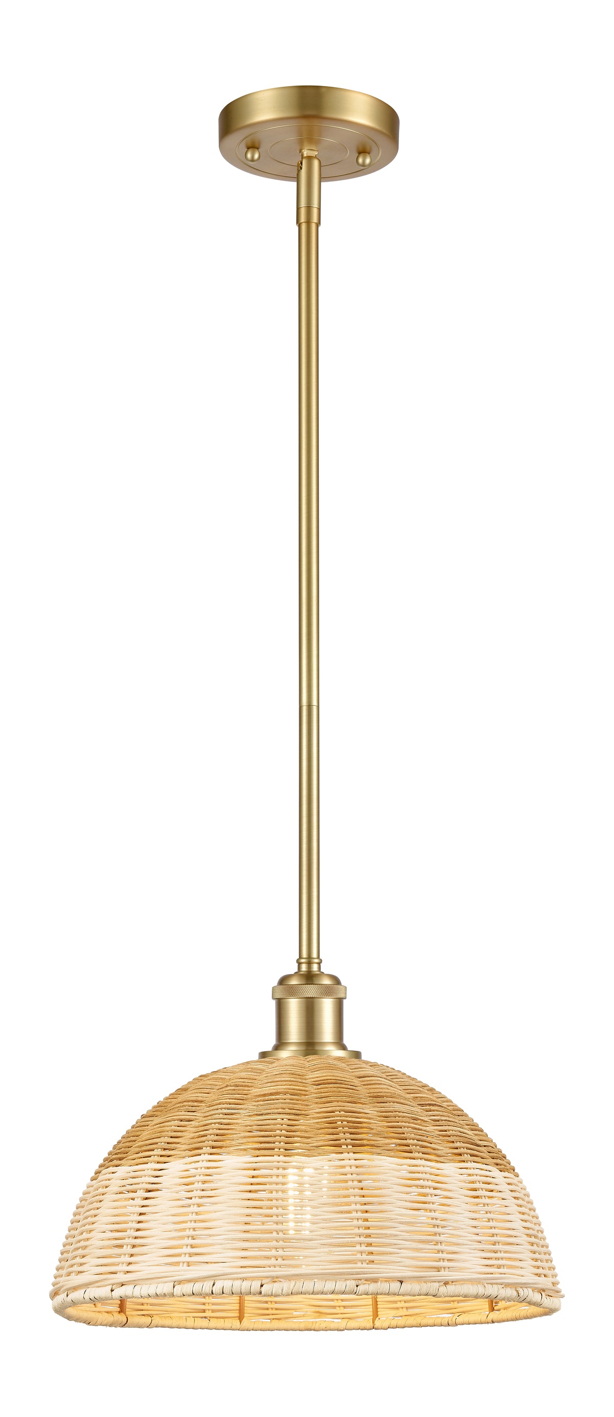 Ballston Mini Pendant Antique Brass Finish