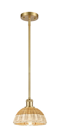 Ballston Mini Pendant Antique Brass