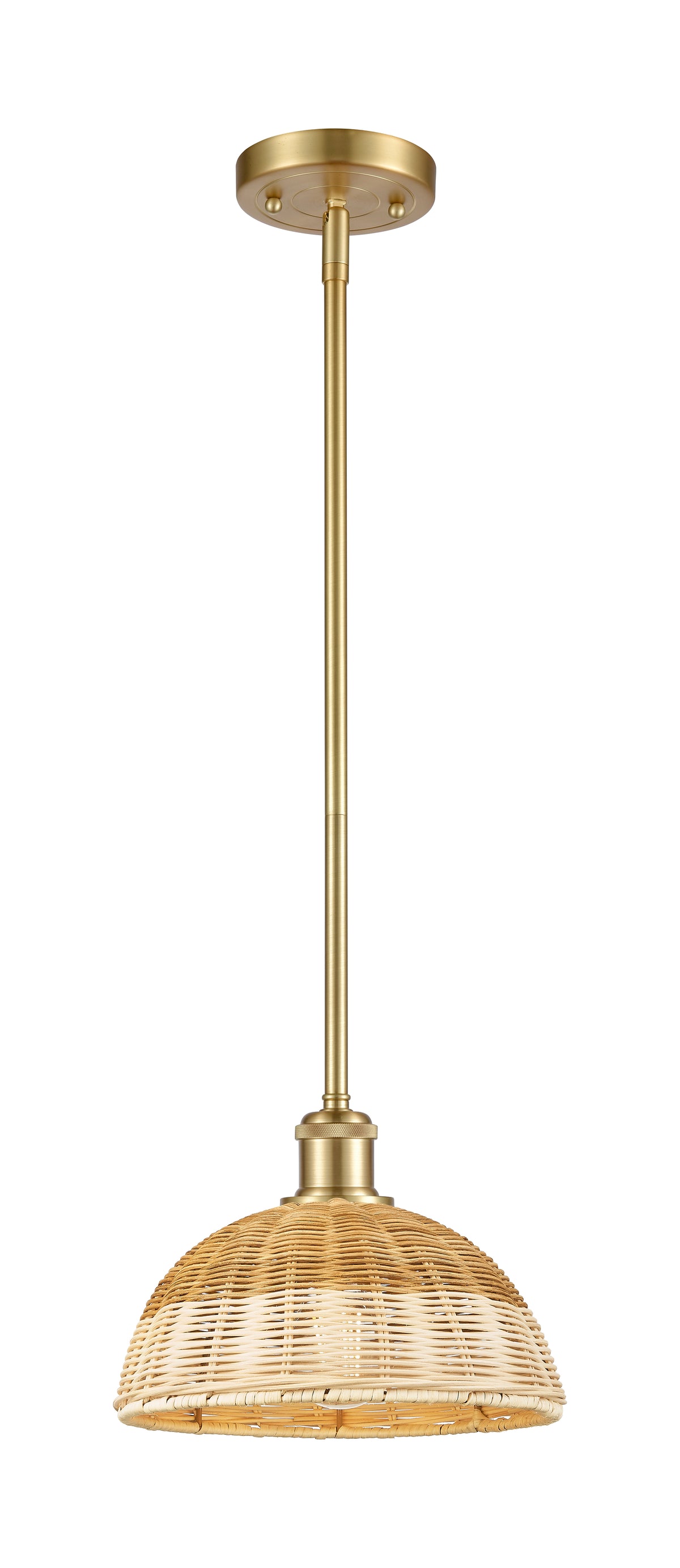Ballston Mini Pendant Antique Brass Finish