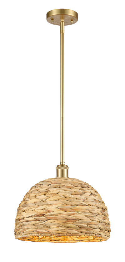 Ballston Mini Pendant Antique Brass Finish