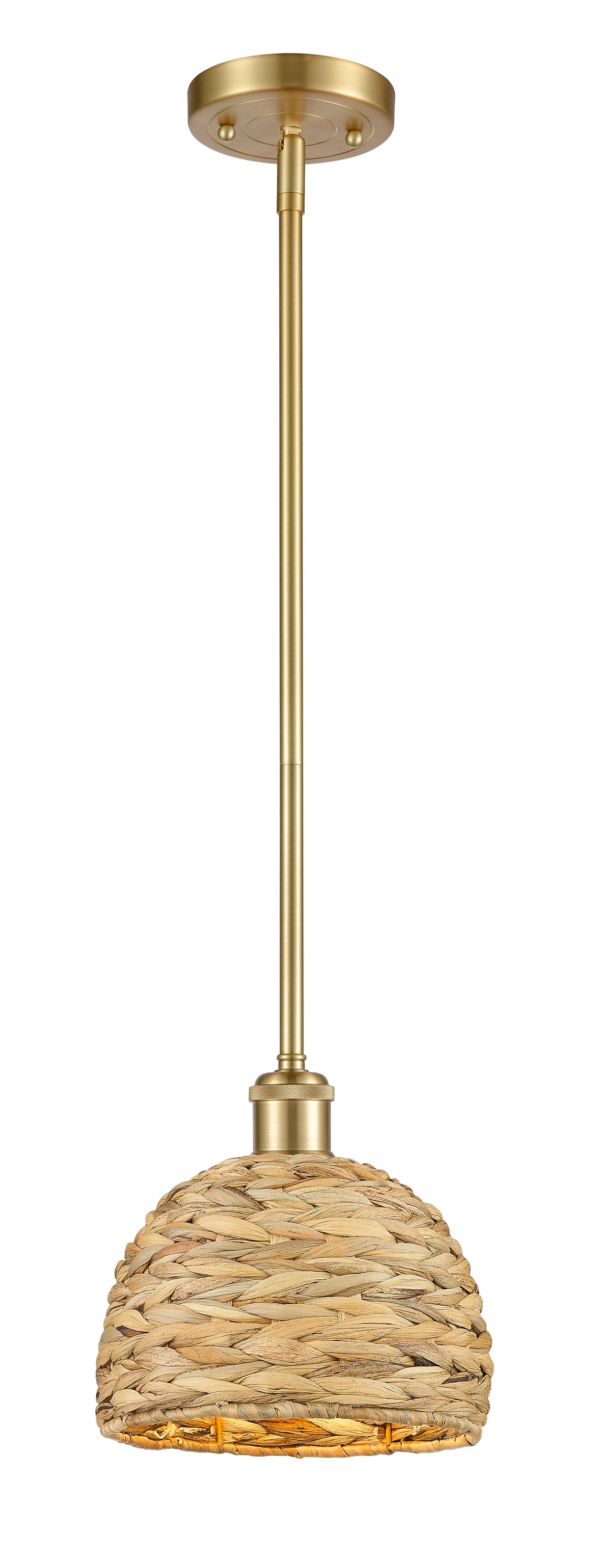 Ballston Mini Pendant Antique Brass Finish