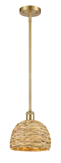 Ballston Mini Pendant Antique Brass Finish
