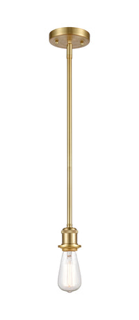 Ballston Mini Pendant Antique Brass Cast