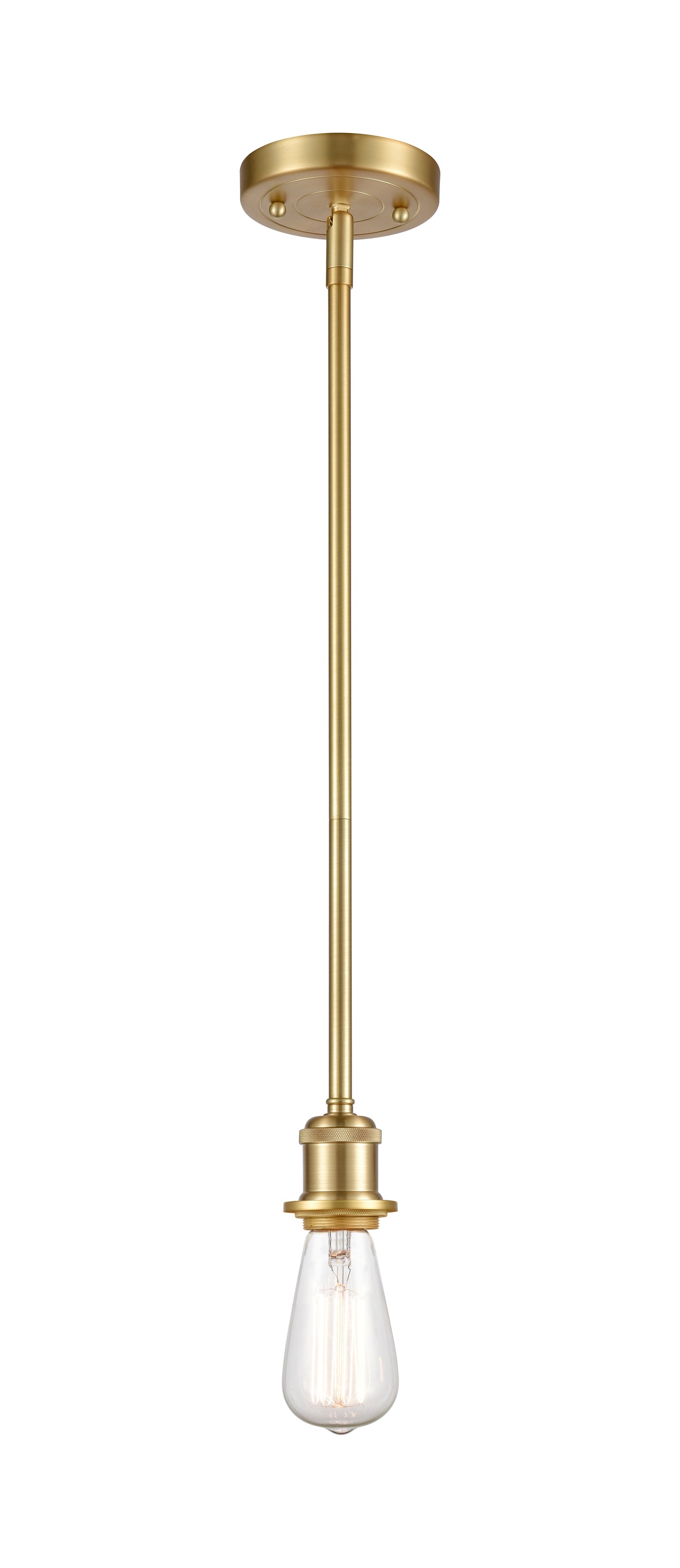 Ballston Mini Pendant Antique Brass Finish