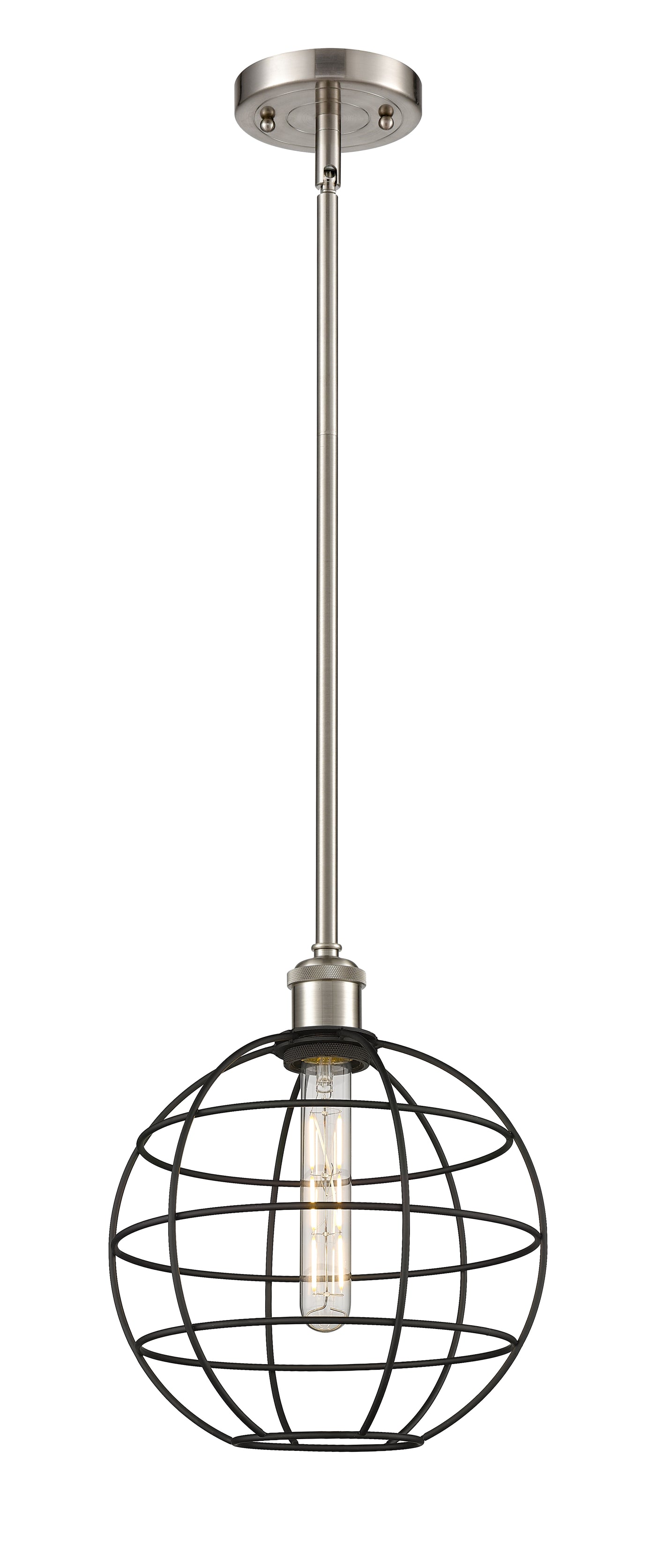 Ballston Mini Pendant Antique Brass 10 Inch