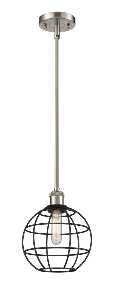 Ballston Mini Pendant Antique Brass 8 Inch