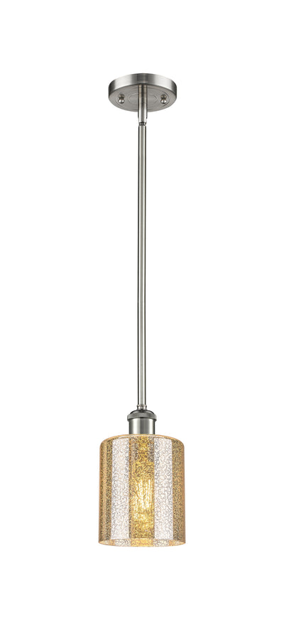Ballston Mini Pendant 5 Inch Antique Brass