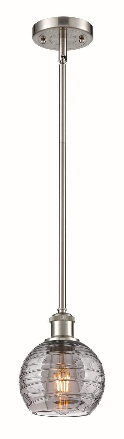 Ballston Mini Pendant Antique Brass Finish