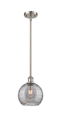 Ballston Mini Pendant Antique Brass 8 Inch