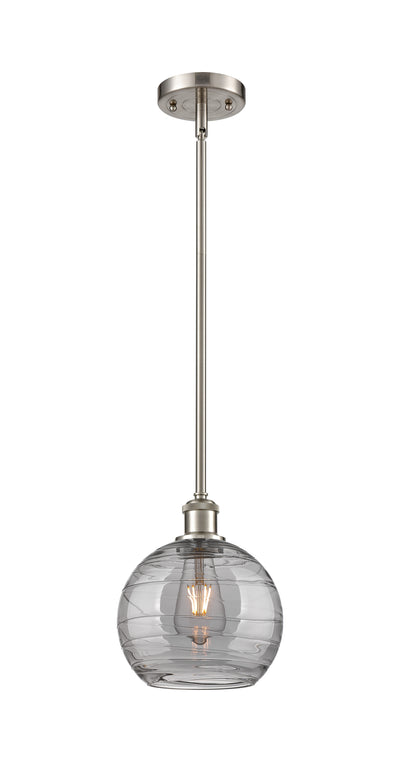Ballston Mini Pendant Antique Brass 8 Inch