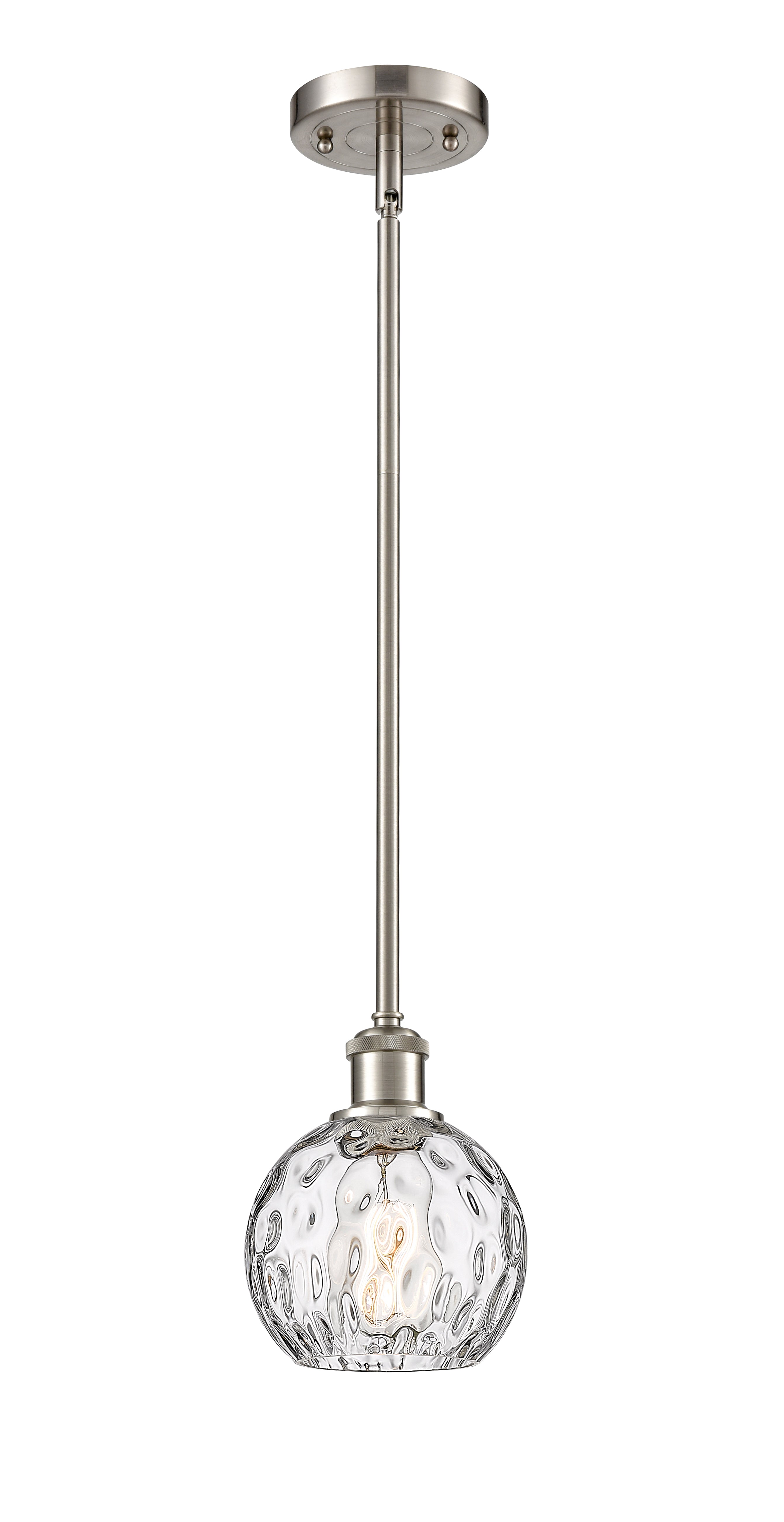 Ballston Mini Pendant Antique Brass Glass