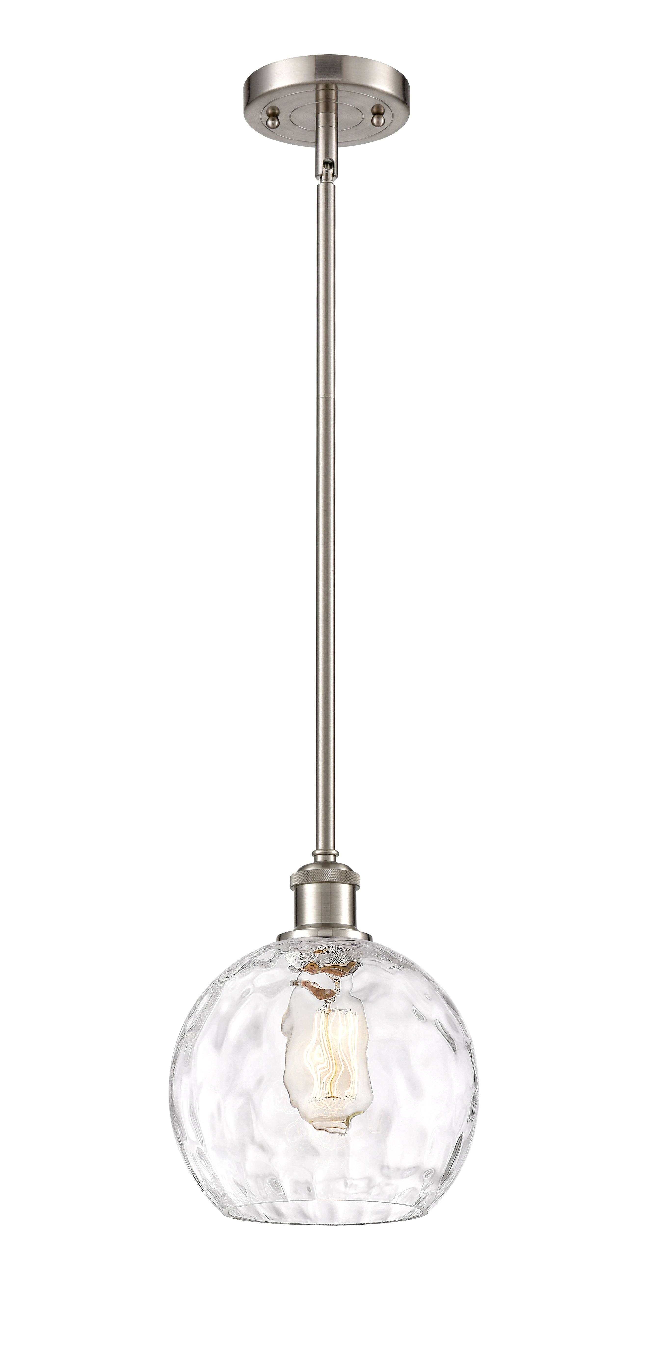 Ballston Mini Pendant Antique Brass Glass