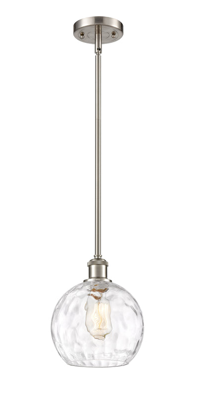 Ballston Mini Pendant Antique Brass Glass