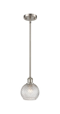 Ballston Mini Pendant Antique Brass Finish