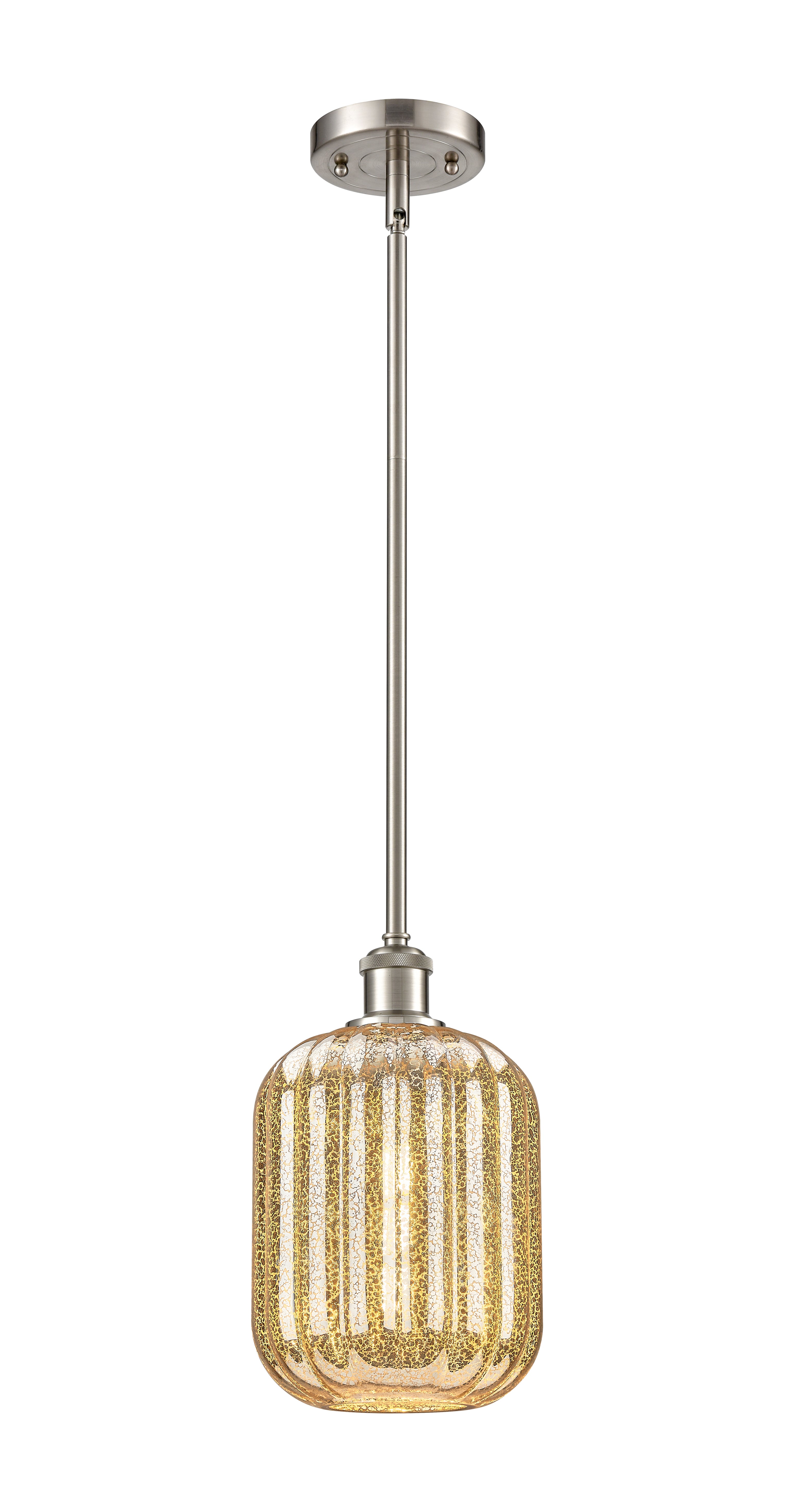 Ballston Mini Pendant Antique Brass Finish