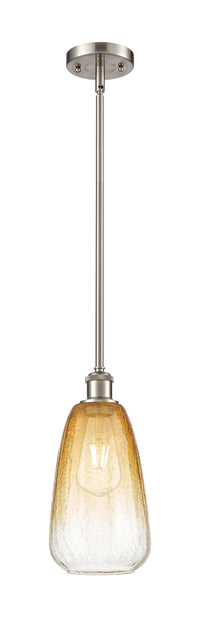 Ballston Mini Pendant Antique Brass Glass