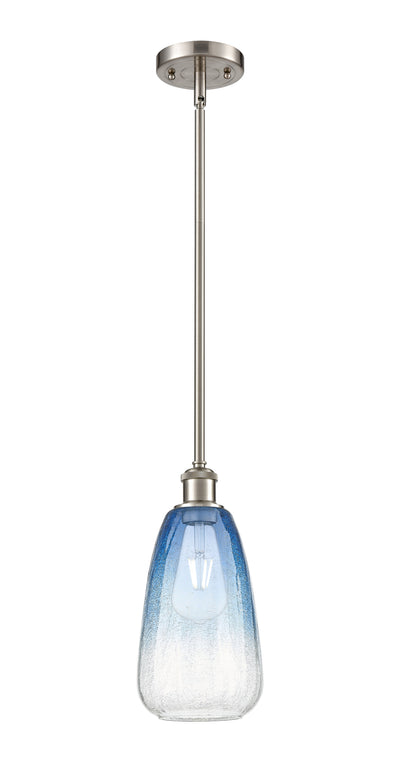 Ballston Mini Pendant Antique Brass Glass