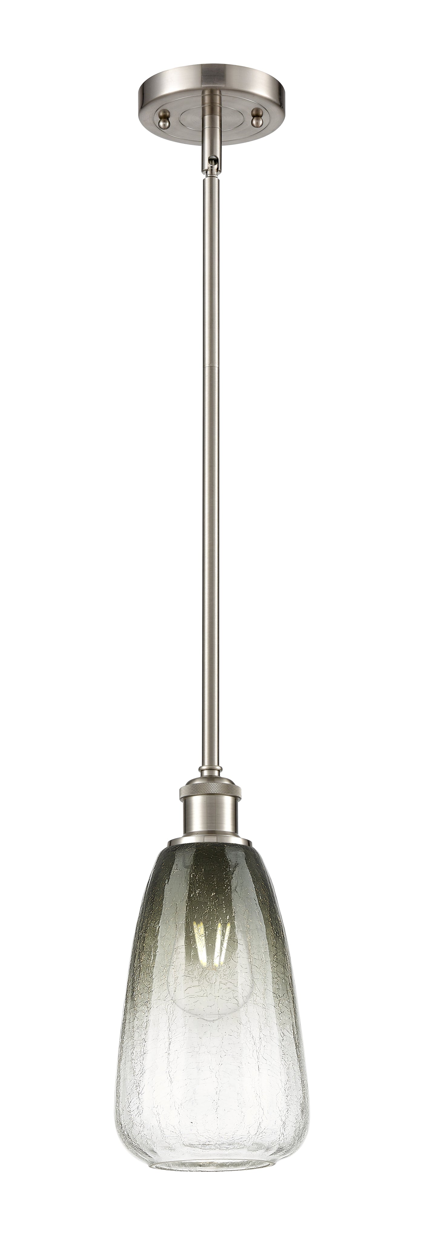 Ballston Mini Pendant Antique Brass Glass