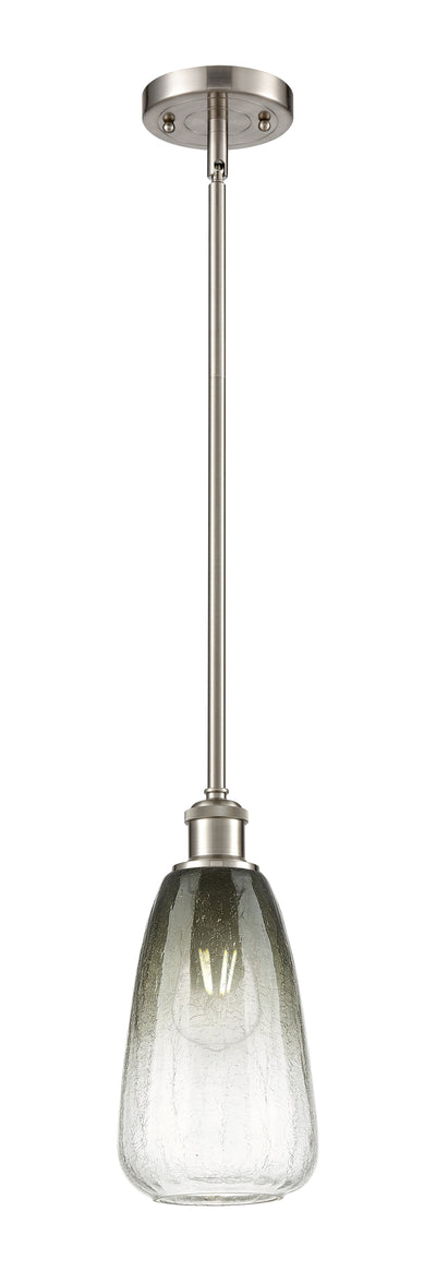 Ballston Mini Pendant Antique Brass Glass