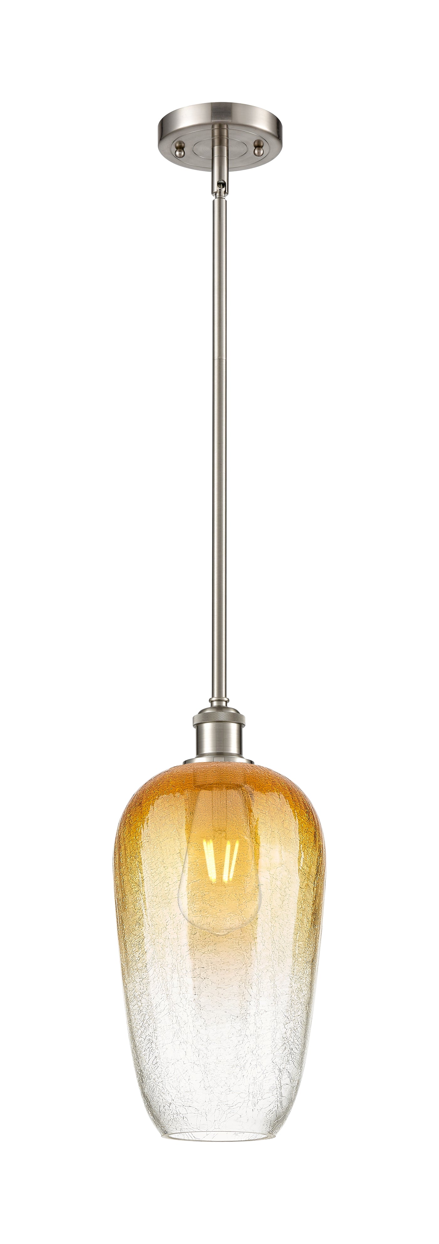 Ballston Mini Pendant Antique Brass Finish
