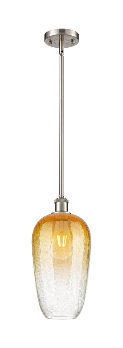 Ballston Mini Pendant Antique Brass Finish