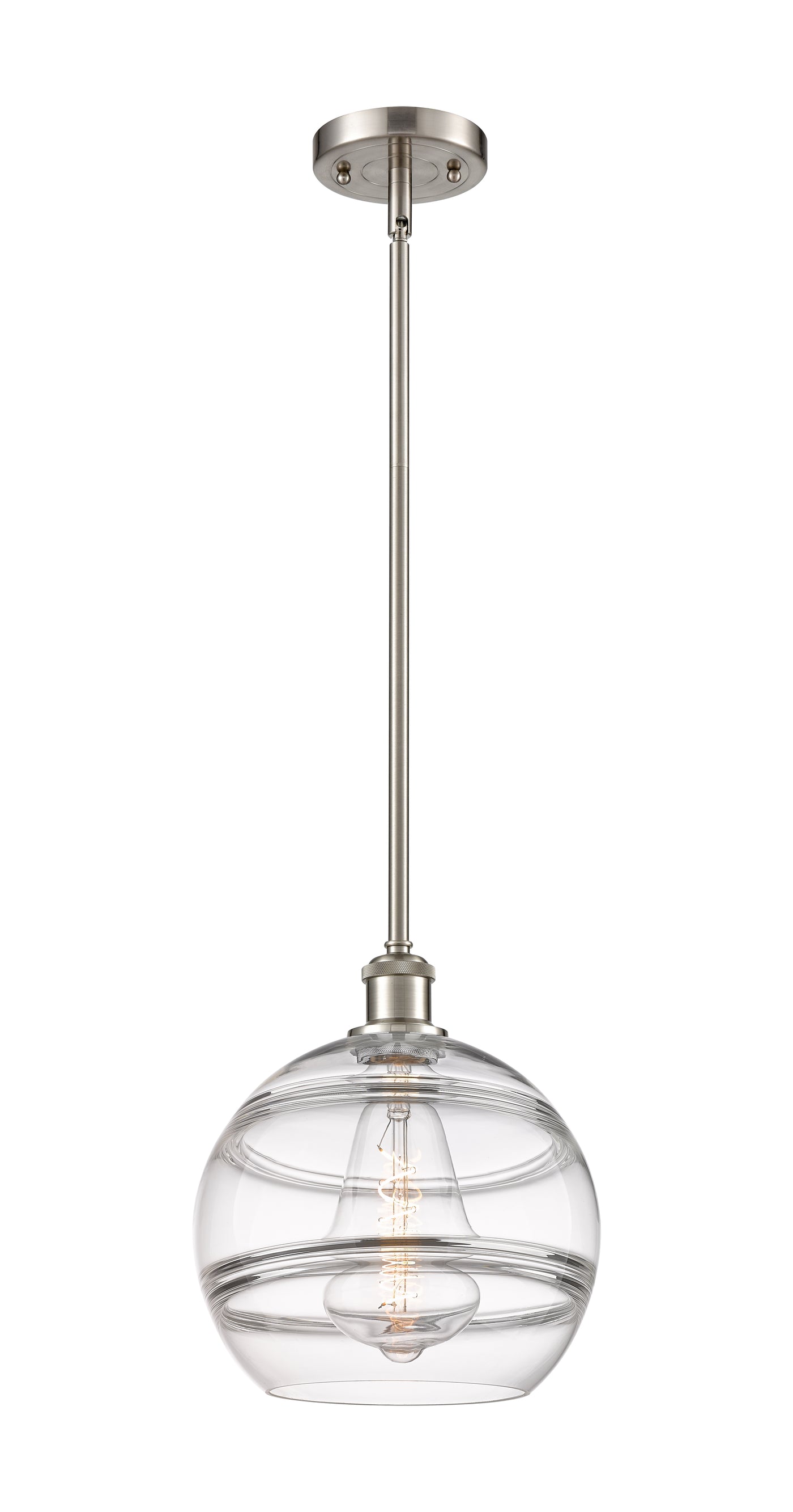 Ballston Mini Pendant Antique Brass 10 Inch