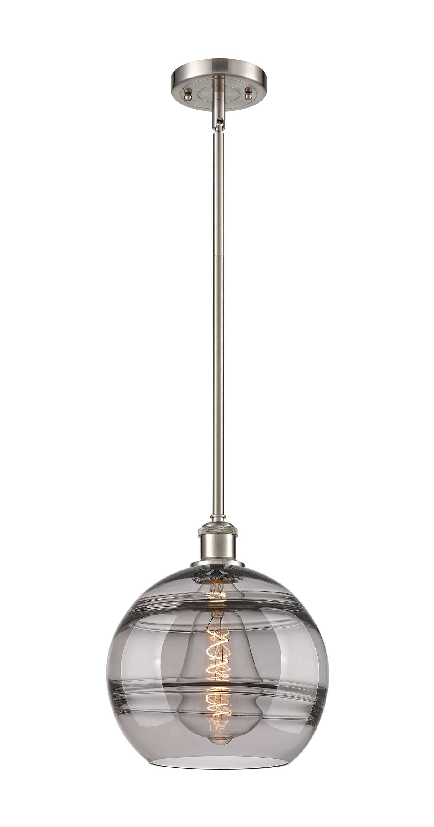 Ballston Mini Pendant Antique Brass 10 Inch