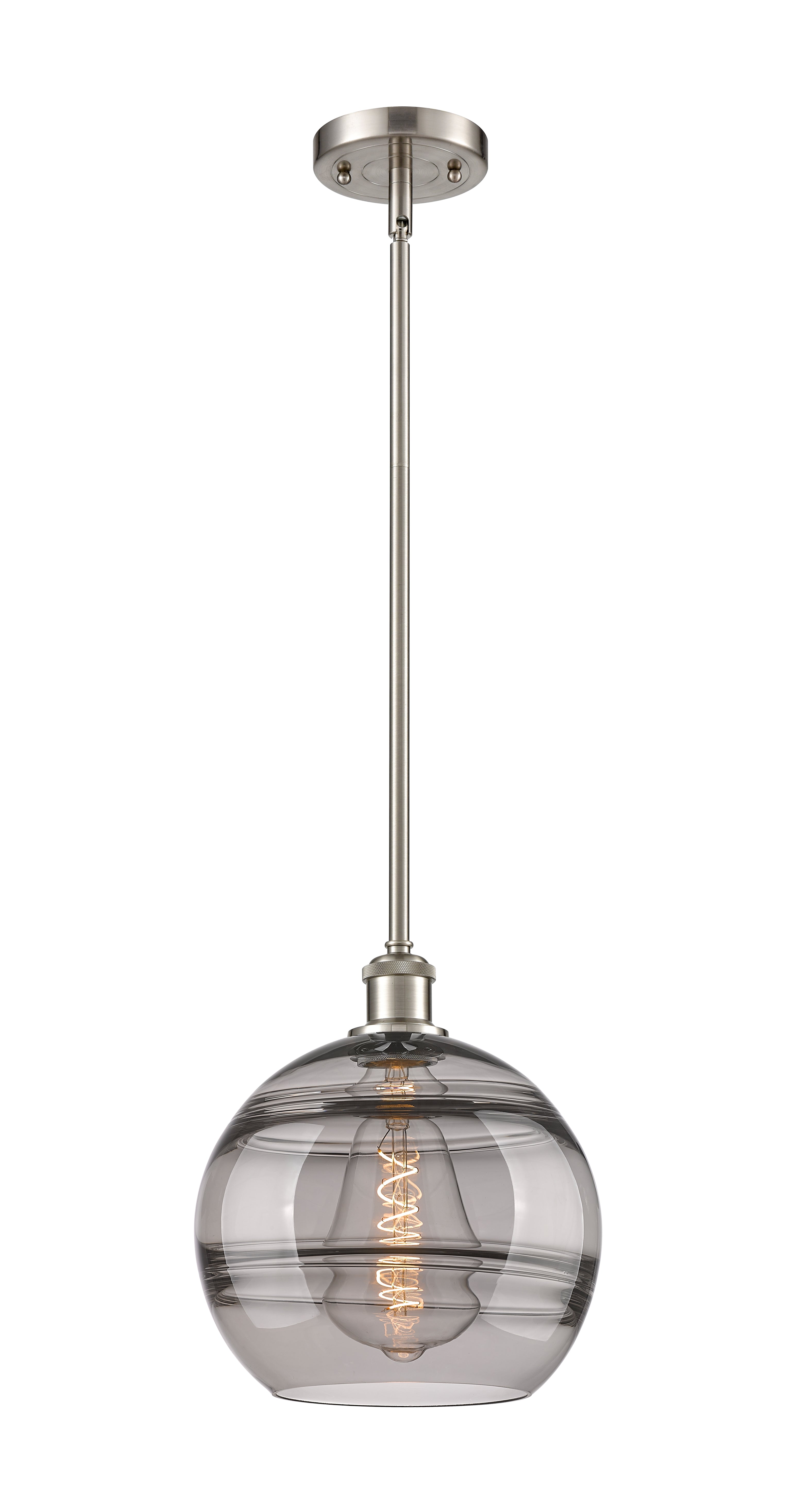 Ballston Mini Pendant Antique Brass 10 Inch