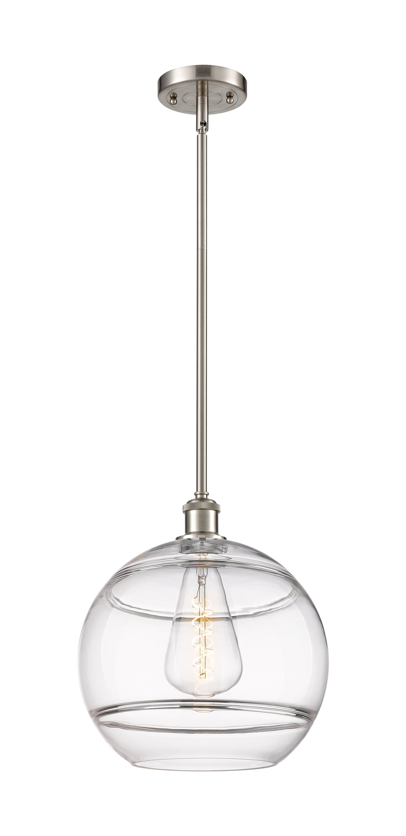 Ballston Mini Pendant Antique Brass Dimmable