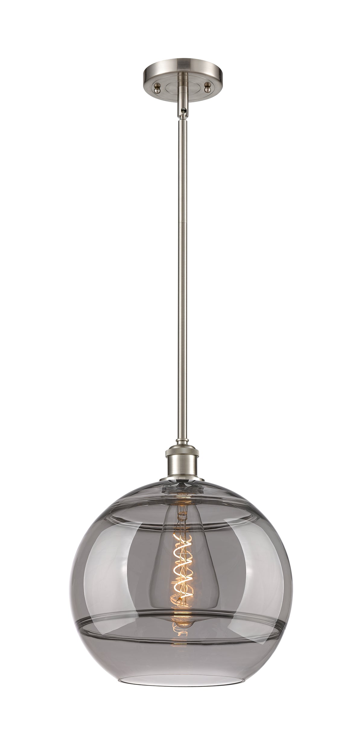 Ballston Mini Pendant Antique Brass Dimmable