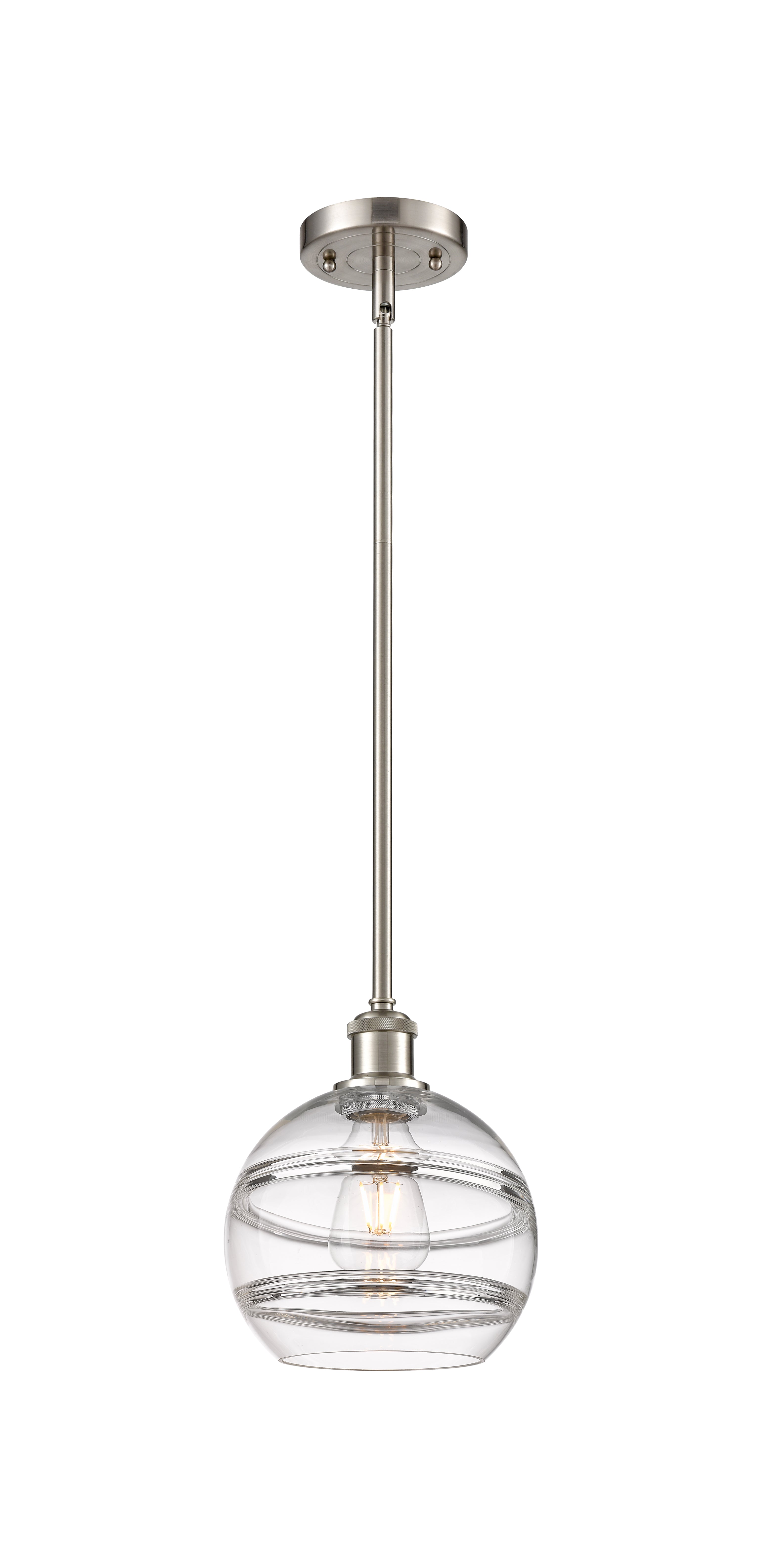 Ballston Mini Pendant Antique Brass Finish