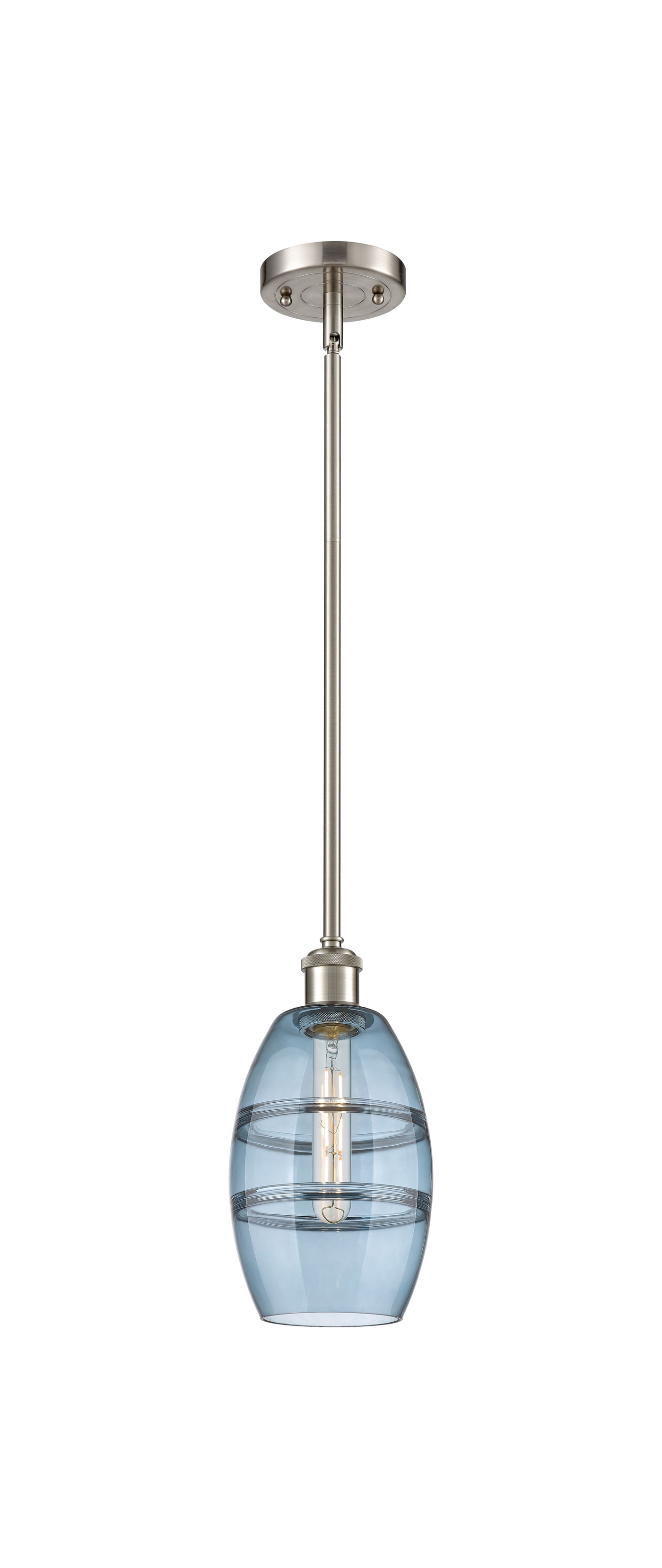 Ballston Mini Pendant Antique Brass Glass
