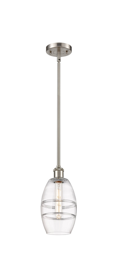 Ballston Mini Pendant Antique Brass Glass